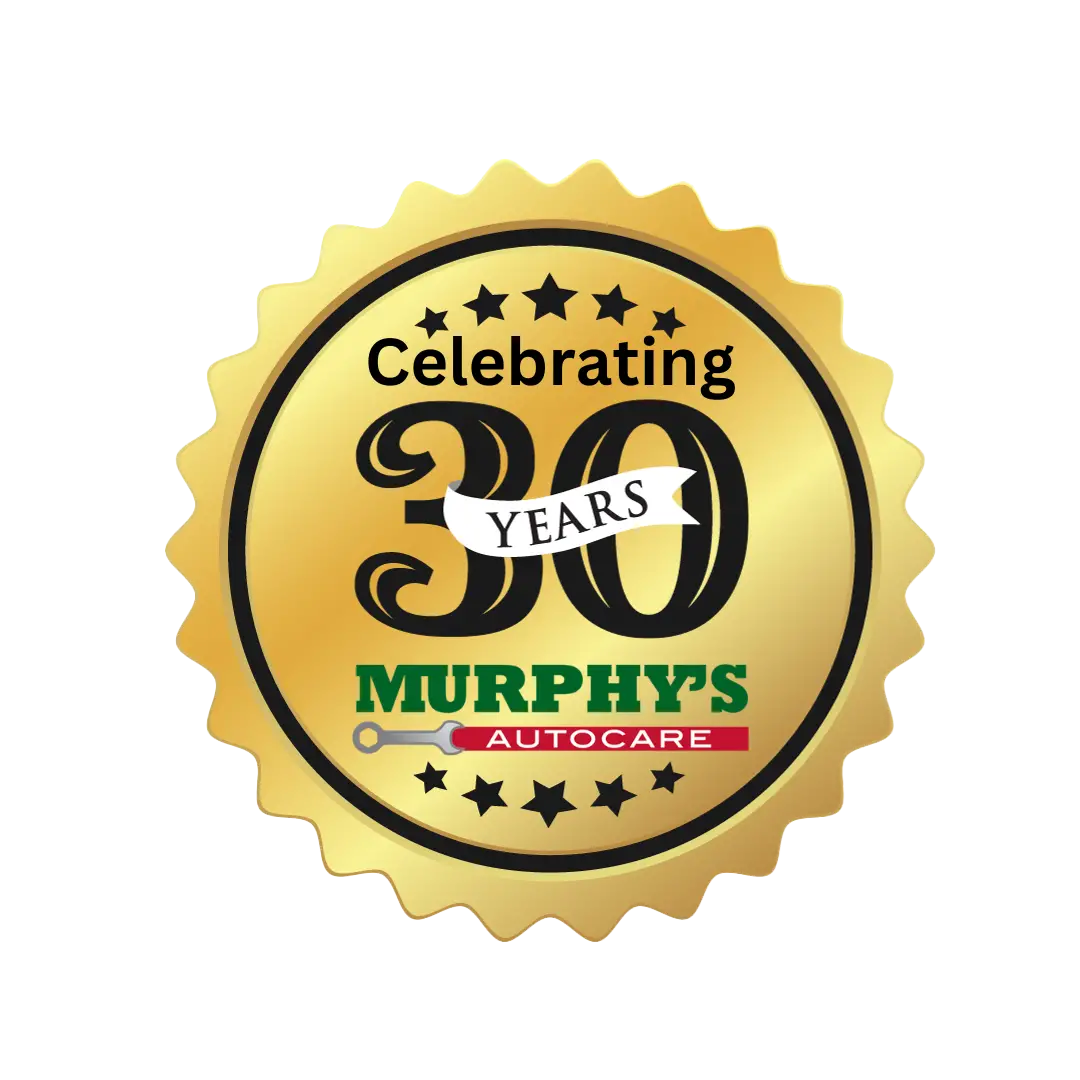 Murphy's Autocare celebrates 30 years of business logo