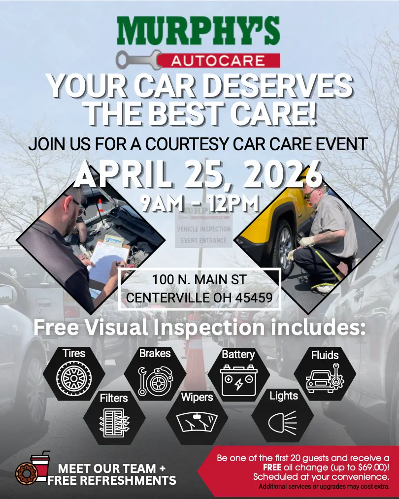 Murphy's Autocare Hosts Free Courtesy Car Care Event in Centerville on April 25 featured image